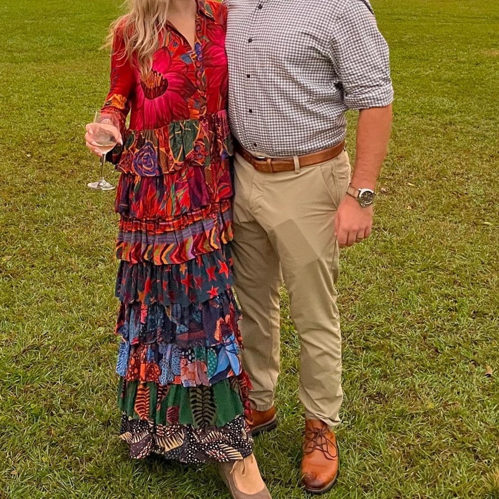 FARM Rio Vibrant Multicolor Maxi Dress - Picture 2 of 3